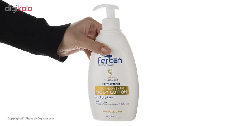 لوسیون بدن فاربن مدل Wheat Germ حجم 400 میلی لیتر - تصویر 5