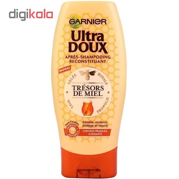 نرم کننده مو گارنیه سری Ultra Doux مدل Honey حجم 200 میلی لیتر - تصویر 2