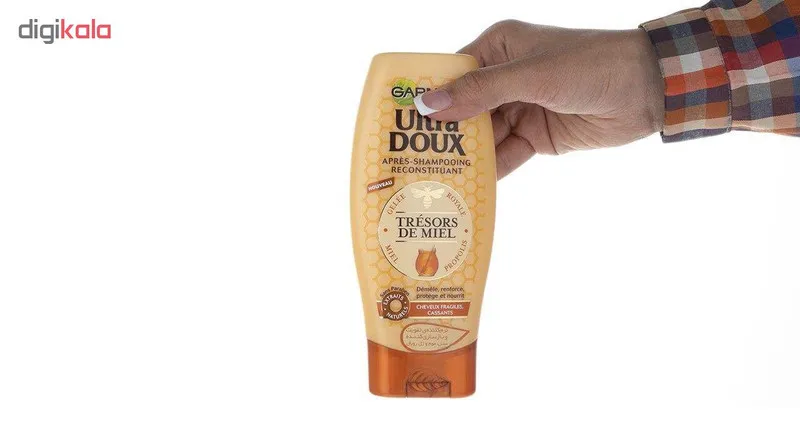 نرم کننده مو گارنیه سری Ultra Doux مدل Honey حجم 200 میلی لیتر - تصویر 3