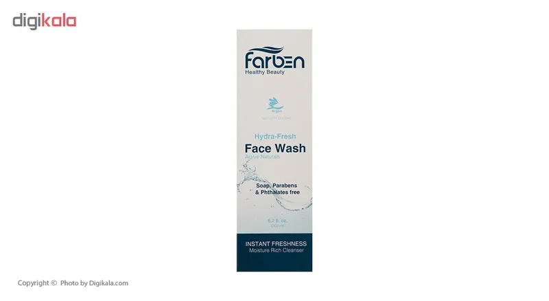 ژل شستشو صورت فاربن مدل Argan حجم 200 میلی لیتر - تصویر 4