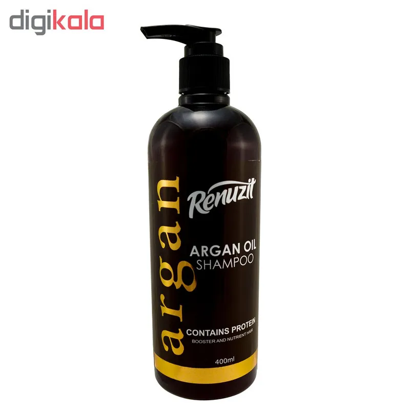 شامپو مو رینو زیت مدل ARGAN OIL حجم 400 میلی لیتر مجموعه 2 عددی - تصویر 3