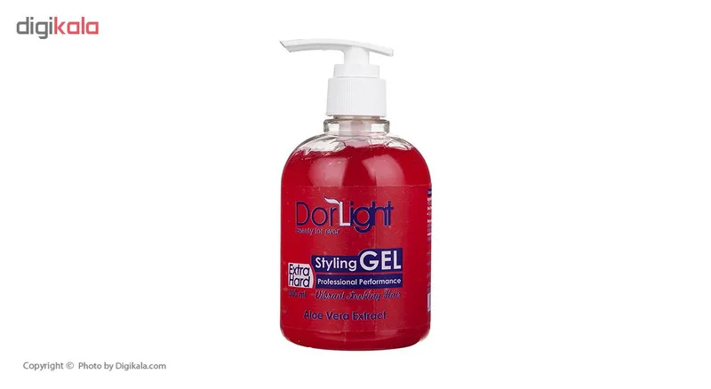 ژل مو سر دور لایت مدل Extra Hard مقدار 300 گرم - تصویر 2