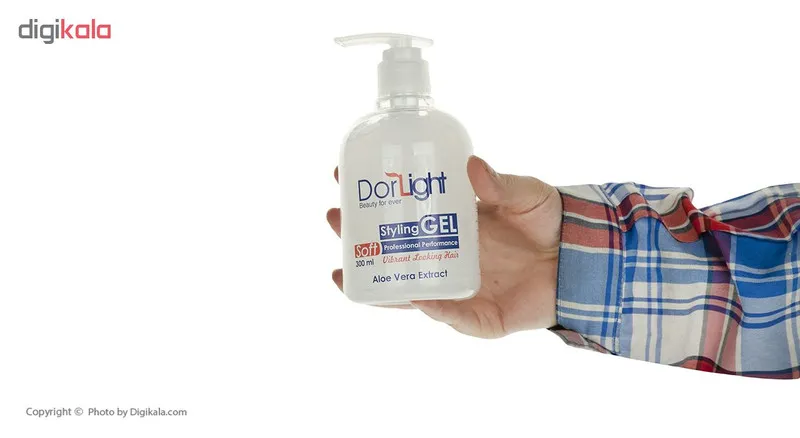 ژل مو سر دور لایت مدل Soft مقدار 300 گرم - تصویر 5