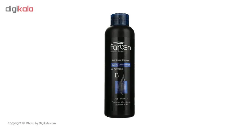شامپو رنگ مو فاربن شماره 1.0 حجم 150 میلی لیتر رنگ مشکی مجموعه 2 عددی - تصویر 6