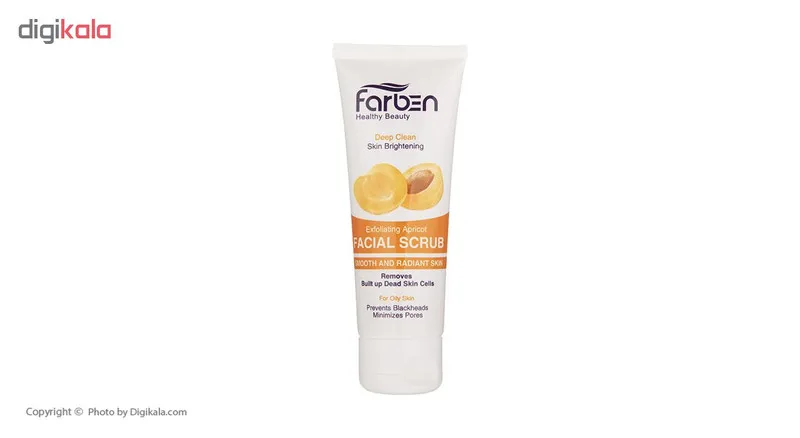 ماسک صورت فاربن مدل Exfoliating Apricot مقدار 75 میلی لیتر - تصویر 2