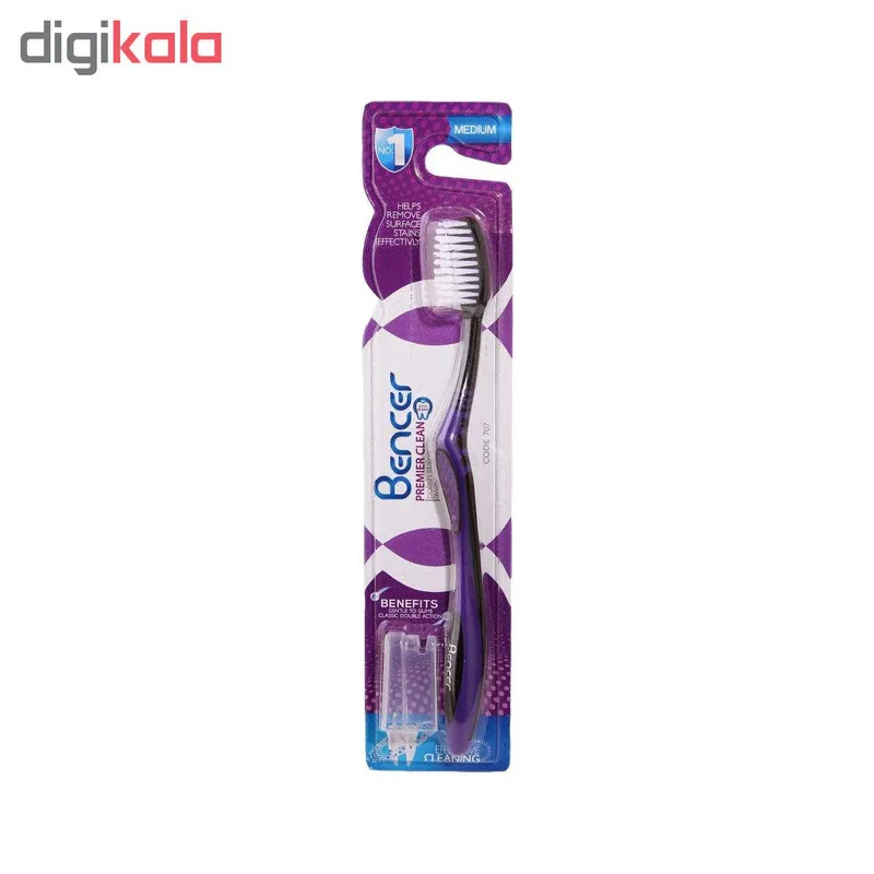 مسواک بنسر مدل Premier Clean با برس متوسط - تصویر 4