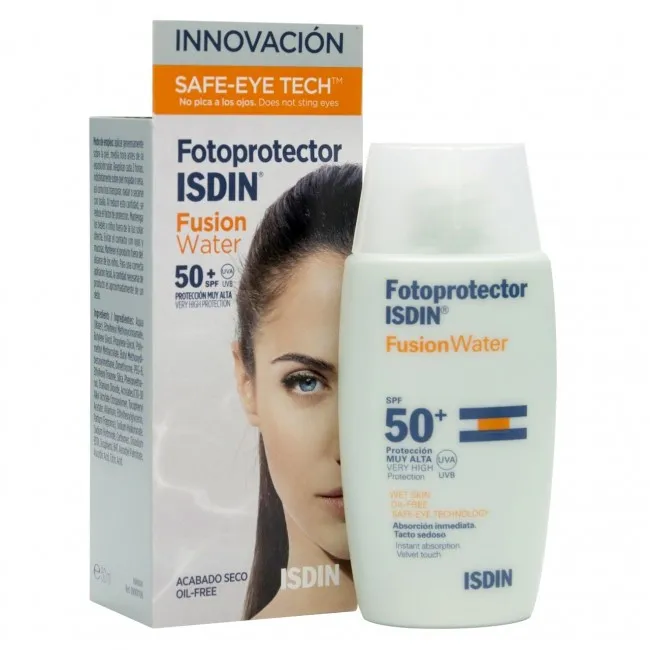 کرم ضد آفتاب ایزدین مدل Fusion water حجم 50 میلی لیتر