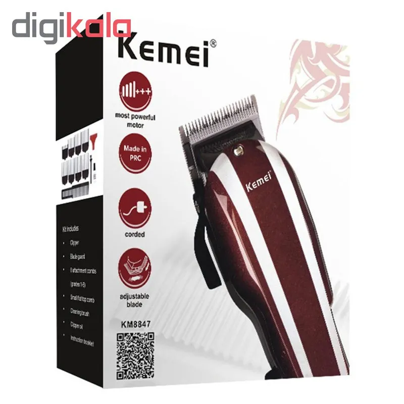ماشین اصلاح موی سر کیمی مدل مدل KM8847 - تصویر 6