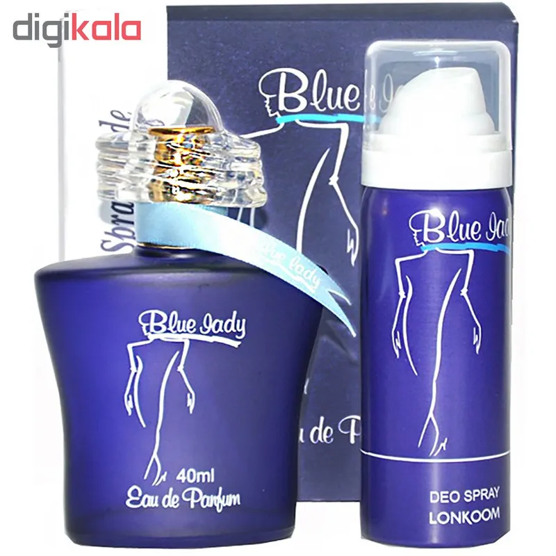 ادو پرفیوم زنانه لنکوم مدل Blue Lady حجم 40 میلی لیتر به همراه اسپری مدل Blue Lady حجم 50 میلی لیتر - تصویر 3