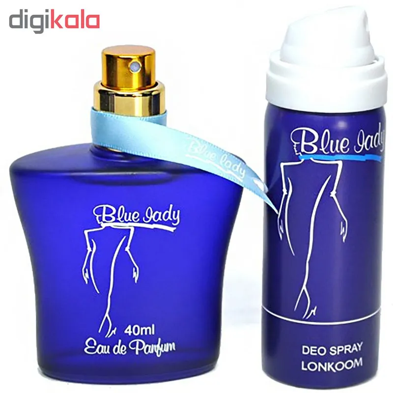 ادو پرفیوم زنانه لنکوم مدل Blue Lady حجم 40 میلی لیتر به همراه اسپری مدل Blue Lady حجم 50 میلی لیتر - تصویر 4