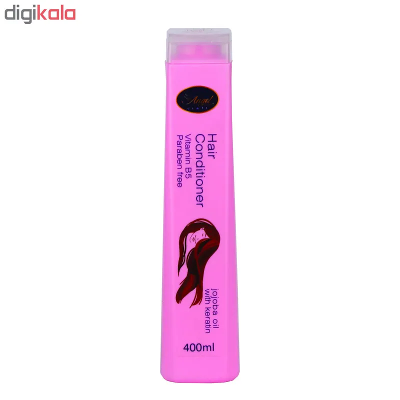 نرم کننده مو انجل کرفت مدل KERATIN حجم 400 میلی لیتر - تصویر 2