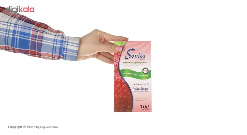 نوار موبر سونیتاموم مدل Strawberry بسته 20 عددی - تصویر 5