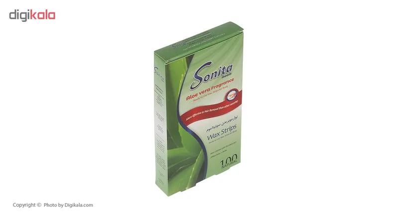 نوار موبر سونیتاموم مدل Aloevera بسته 20 عددی - تصویر 3