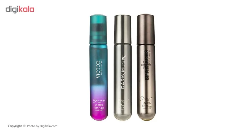 عطر جیبی مردانه ژک ساف حجم 22 میلی لیتر بسته 3 عددی کد 04 - تصویر 3