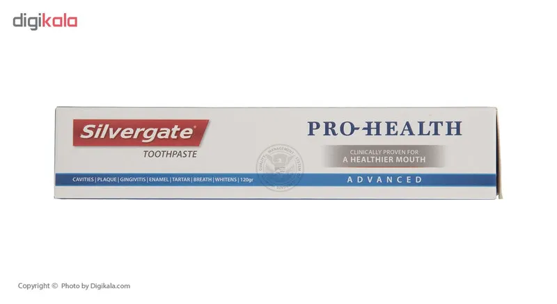 خمیر دندان سیلور گیت مدل Pro - Health مقدار 120 گرم - تصویر 5