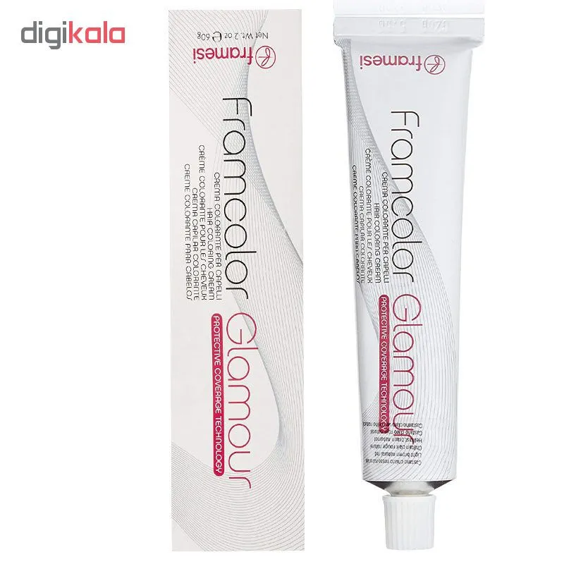 رنگ مو فرامسی مدل glamour شماره 9.36 حجم 100 میلی لیتر رنگ بلوند خیلی روشن ماسه ای - تصویر 4