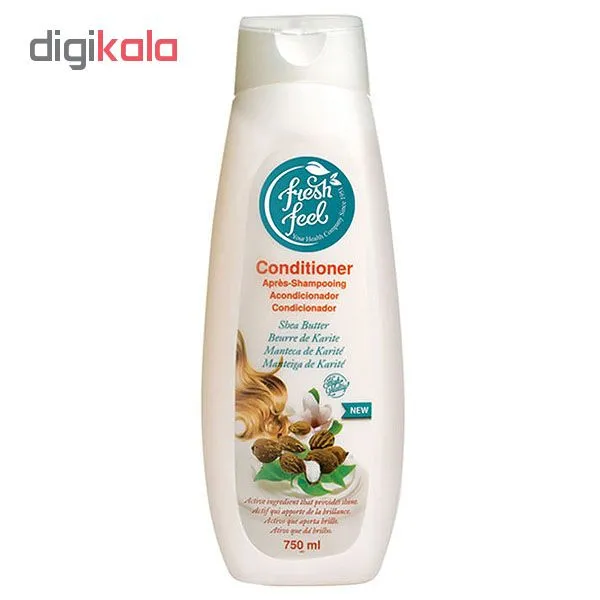 نرم کننده مو فرش فیل مدل Shea Butter حجم 750 میلی لیتر مجموعه 2 عددی - تصویر 2
