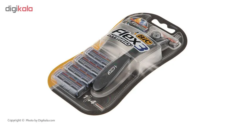 خود تراش بیک مدل Flex 3 بسته 1 عددی - تصویر 3