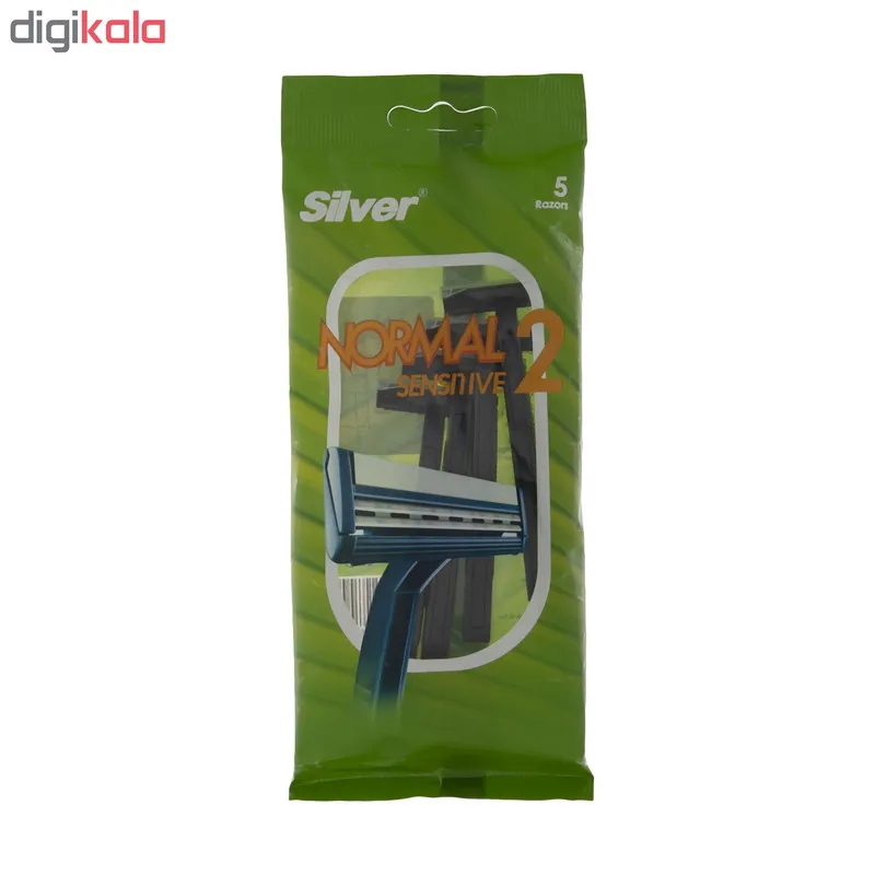 خود تراش سیلور مدل Normal 2 Sensitive مجموعه 2 عددی - تصویر 4