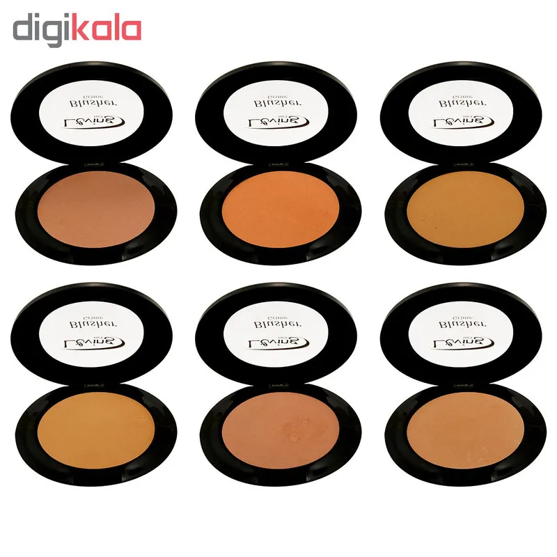 رژ گونه لاوینگ نایس مدل J101 مجموعه 6 عددی - تصویر 2