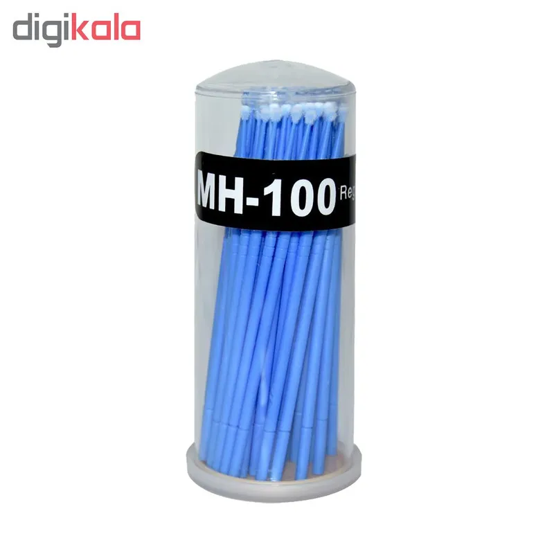 برس اکستنشن مژه مدل MH-100 بسته 100 عددی - تصویر 2