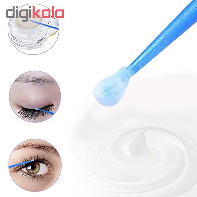 برس اکستنشن مژه مدل MH-100 بسته 100 عددی - تصویر 5