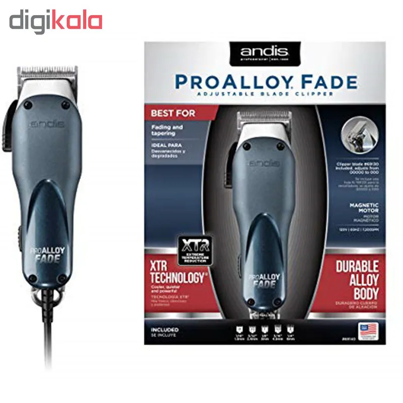 ماشین اصلاح موی سر اندیس مدل PRO ALLOY FADE - تصویر 5