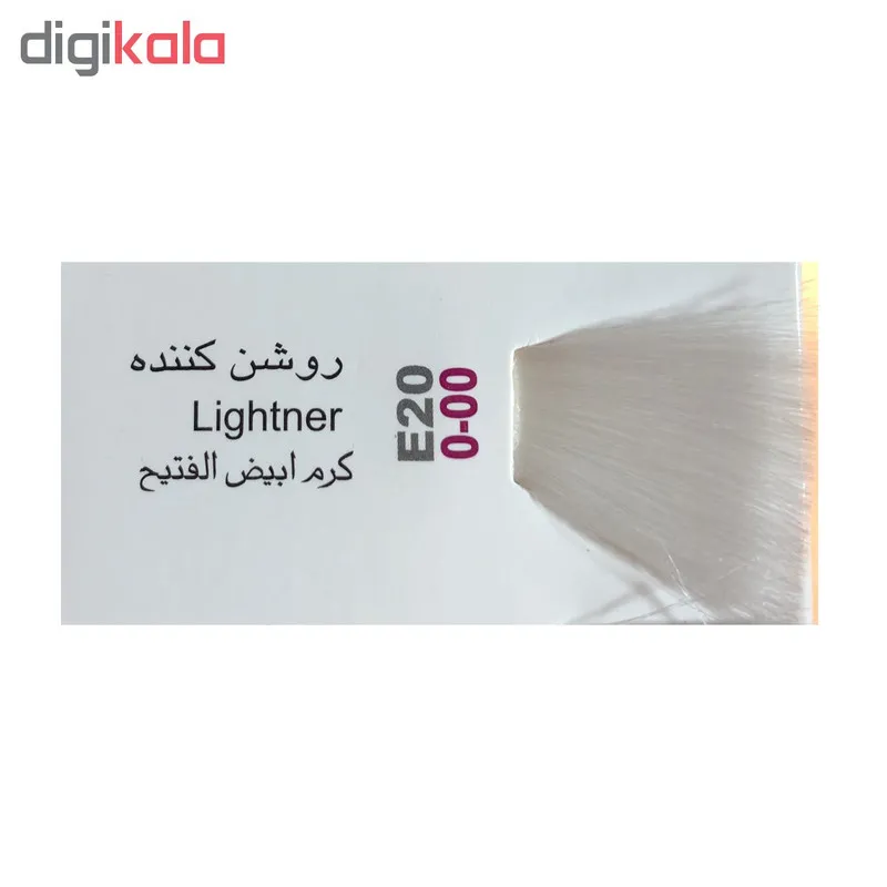 رنگ مو پادینا شماره E20-0-00 حجم 100 میلی لیتر رنگ روشن کننده - تصویر 3