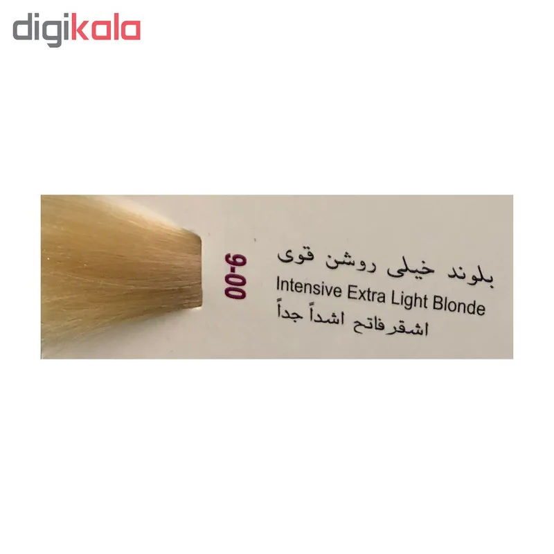 رنگ مو پادینا شماره 00-9 حجم 100 میلی لیتر رنگ بلوند خیلی روشن - تصویر 4
