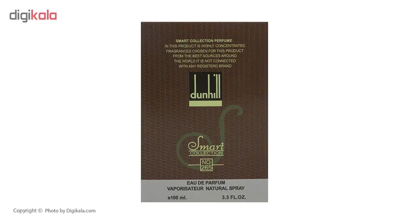 ادو پرفیوم مردانه اسمارت کالکشن مدل dunhill brown حجم 100 میلی لیتر - تصویر 3