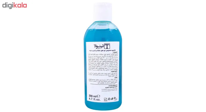 شامپو مو تینولا بیوتی کد TI05 حجم 200 میلی لیتر - تصویر 4
