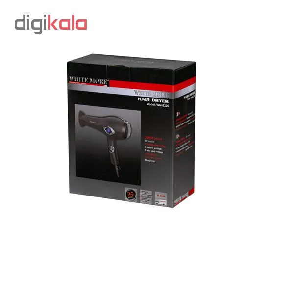 سشوار حرفه ای وایت مور مدل WM-2325 - تصویر 3