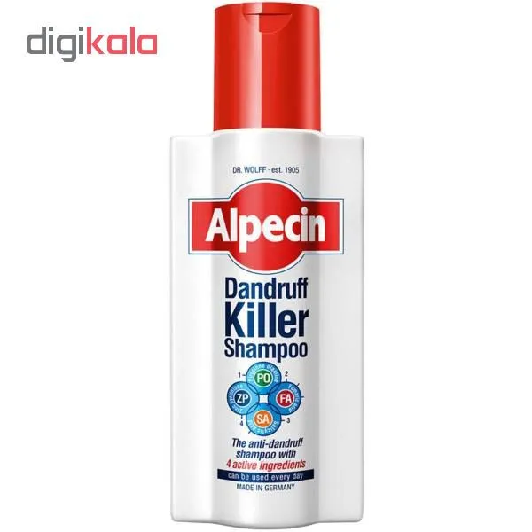 شامپو مو آلپسین مدل Dandruff Killer حجم 250 میلی لیتر - تصویر 4