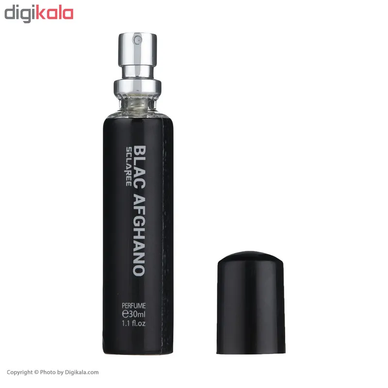عطر جیبی مردانه اسکلاره مدل Black Afghano حجم 30 میلی لیتر  - تصویر 4