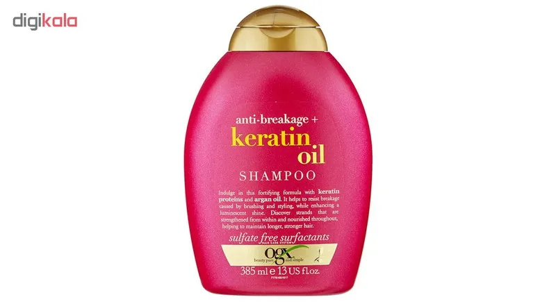 شامپو مو او جی ایکس مدل Anti-Breakage حجم 385 میلی لیتر - تصویر 2