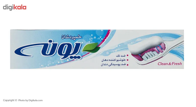 خمیر دندان پونه مدل Clean And Fresh حجم 50 میلی‌لیتر - تصویر 2