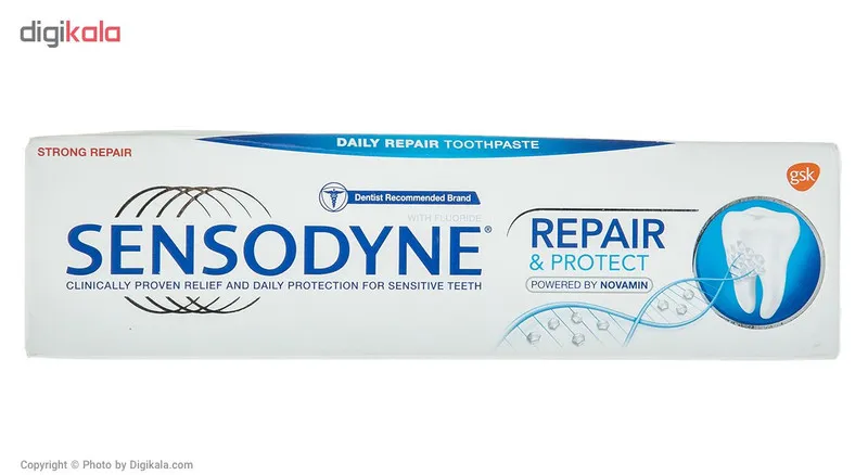 خمیر دندان سنسوداین مدل Repair And Protect حجم 75 میلی لیتر - تصویر 3