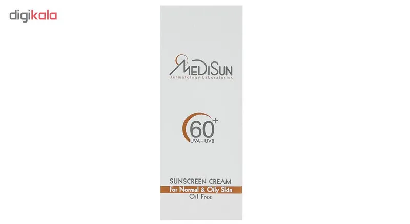 کرم ضد آفتاب مدیسان سری Normal And Oily Skin مدل Without Color حجم 50 میلی لیتر - تصویر 3