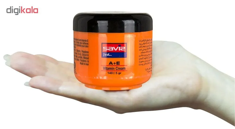 کرم مرطوب کننده ساویز مدل A+E حجم 140 میلی لیتر - تصویر 2