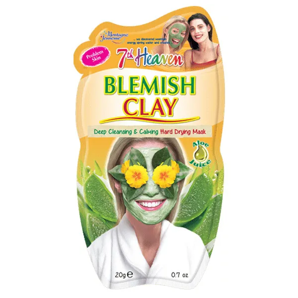 ماسک صورت مونته ژنه سری 7th Heaven مدل Blemish Clay حجم 15 گرم