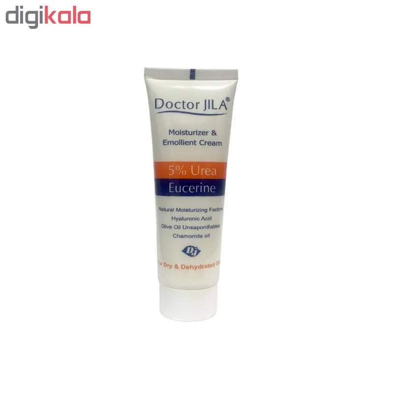 کرم مرطوب کننده دکتر ژیلا سری Emolient مدل Eucerin حجم ۷۵ میلی لیتر - تصویر 2