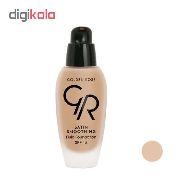 کرم پودر گلدن رز مدل satin شماره 28 حجم 34 میلی لیتر - تصویر 2