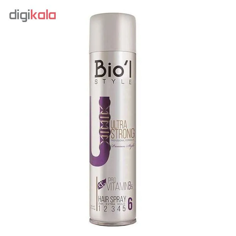 اسپری حالت دهنده مو بیول مدل Ultra Strong حجم 500 میلی لیتر - تصویر 2