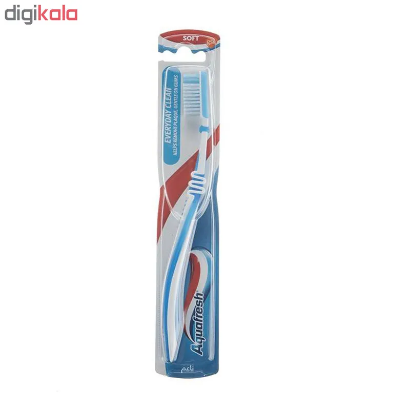 مسواک آکوا فرش مدل Everyday Clean با برس نرم بسته 2 عددی - تصویر 5