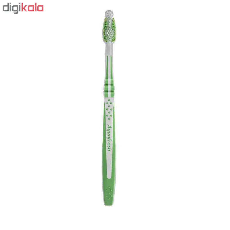 مسواک آکوا فرش مدل Complete Care با برس متوسط بسته 2 عددی - تصویر 2