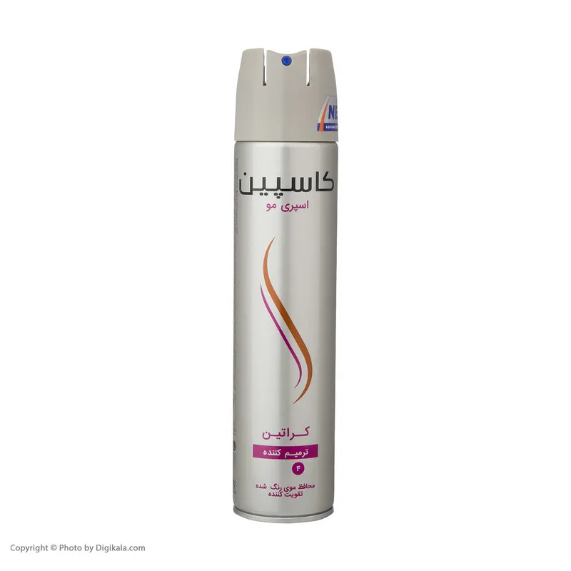 اسپری حالت دهنده مو کاسپین مدل Keratin حجم 250 میلی لیتر - تصویر 2