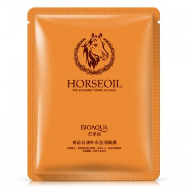 ماسک صورت بایو آکوا مدل Horseoil وزن 30 گرم - تصویر 2