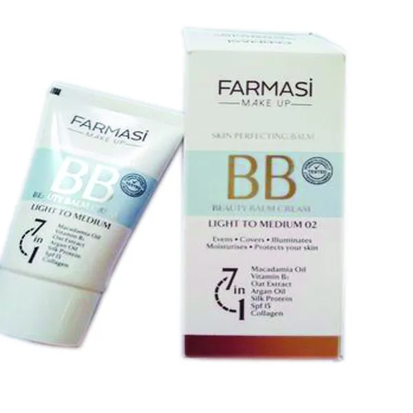 کرم پودر BB فارماسی شماره 02 حجم 50 میلی لیتر - تصویر 2