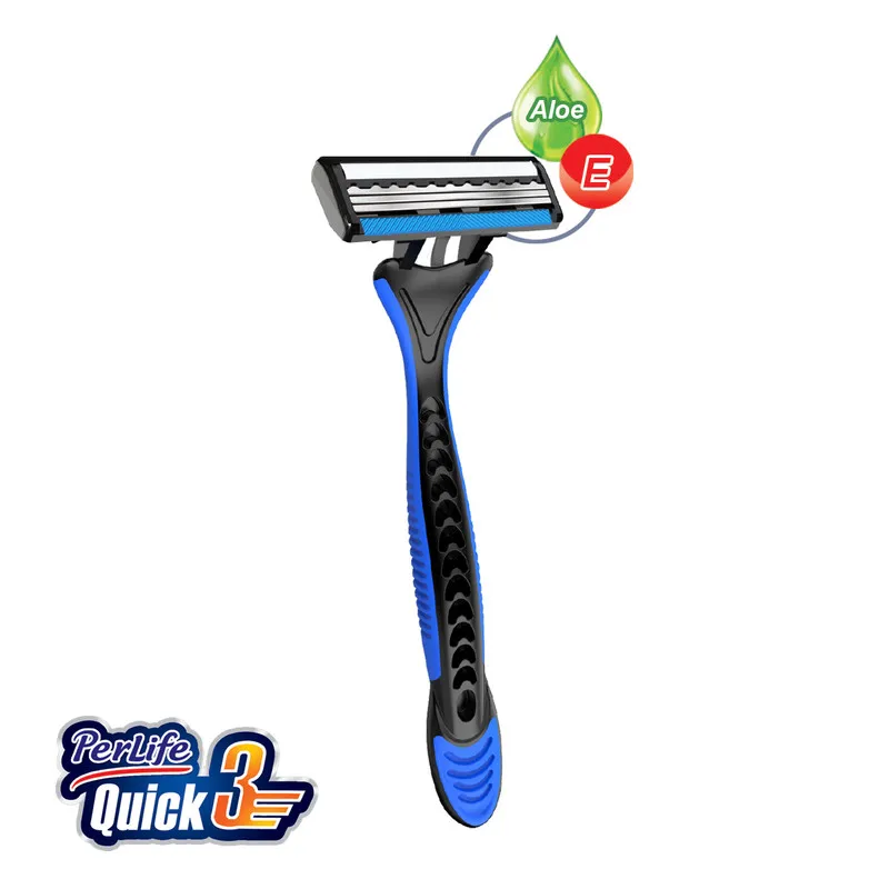 خود تراش پرلایف مدل Quick3Plus بسته 3 عددی - تصویر 2