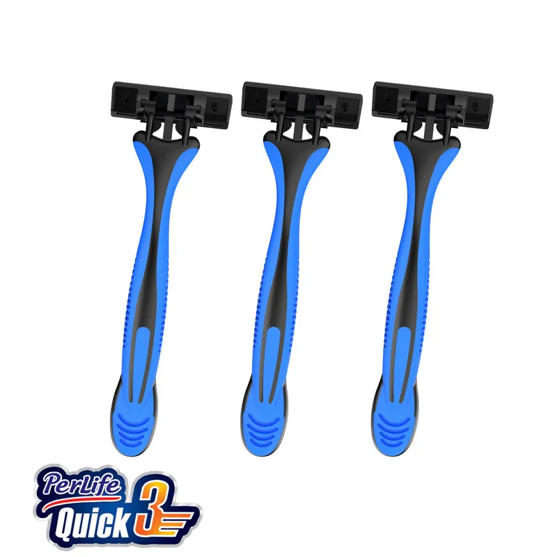 خود تراش پرلایف مدل Quick3Plus بسته 3 عددی - تصویر 3